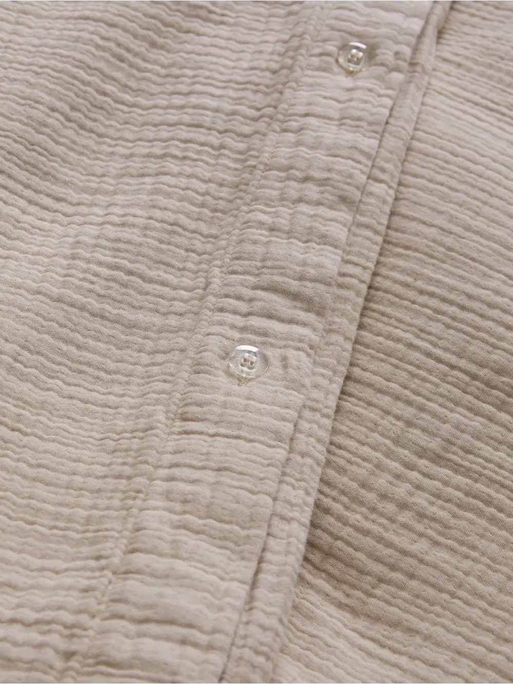 Quince Organic Cotton Gauze Duvet Cover Set - King - Dune